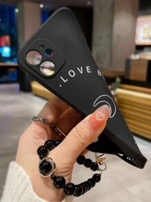 TPU手帶防跌落手機殼，適用於iPhone 14 Pro Max和三星A32 - 黑與白 - 查看 6