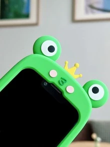 1 pieza Funda para móvil con diseño de rana de dibujos animados - Multicolor - Ver 2