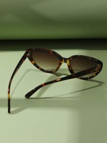 Gafas de sol de ojo de gato de carey - Multicolor - Ver 3