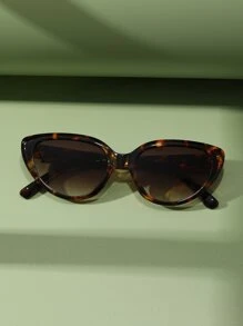 Gafas de sol de ojo de gato de carey - Multicolor - Ver 4