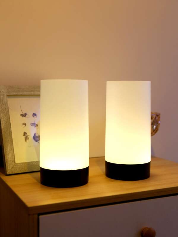 1pc Plastic Decorative Light, Minimalist Decoration Light For Home
