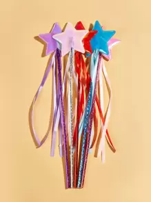 2 piezas Palo para gato con diseño de estrella al azar - Multicolor - Ver 1