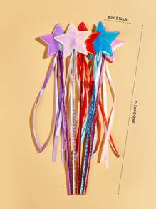 2 piezas Palo para gato con diseño de estrella al azar - Multicolor - Ver 3