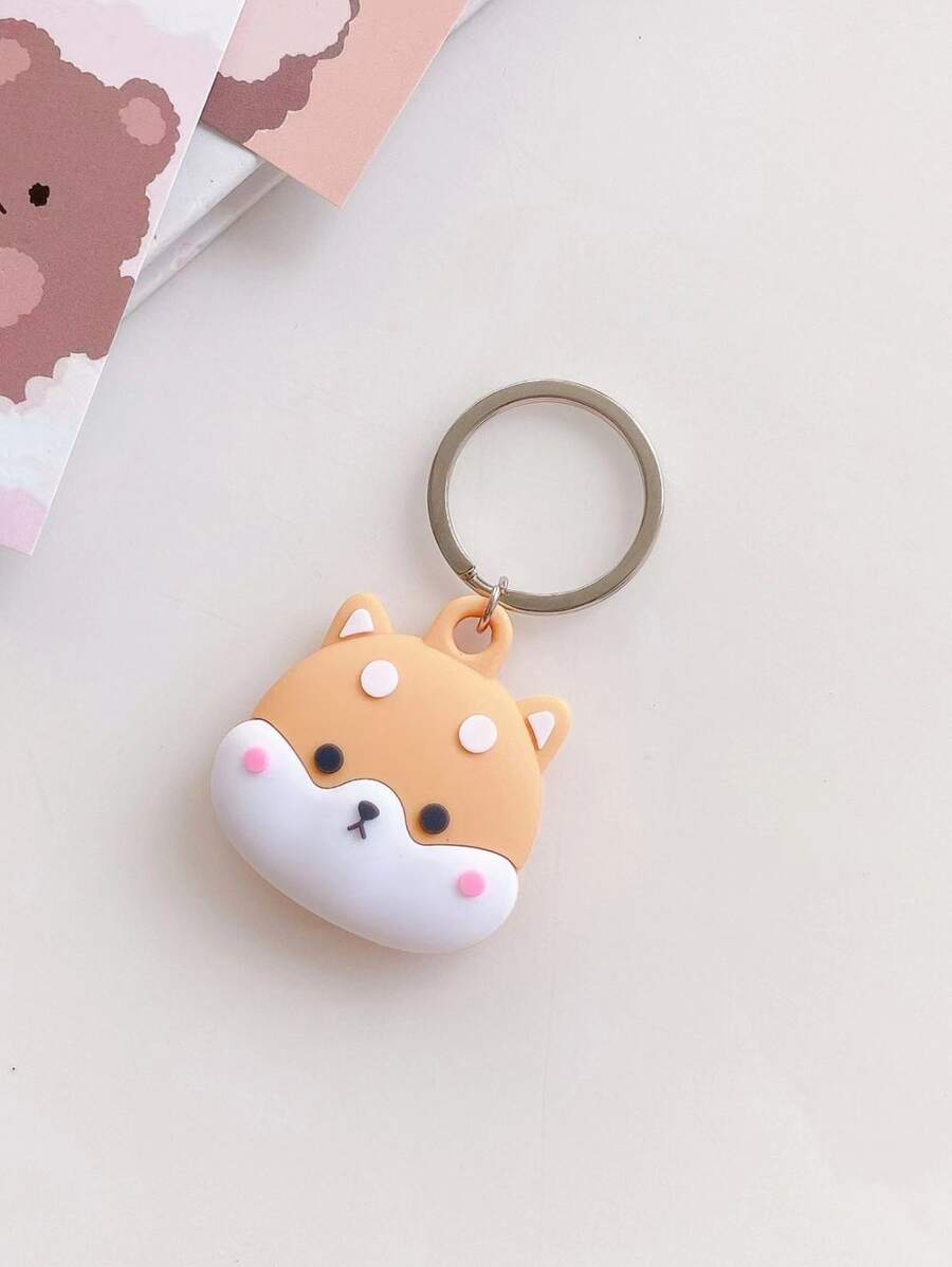 卡通狗設計殼套適用於Apple Airtag - 彩色 - 查看 1