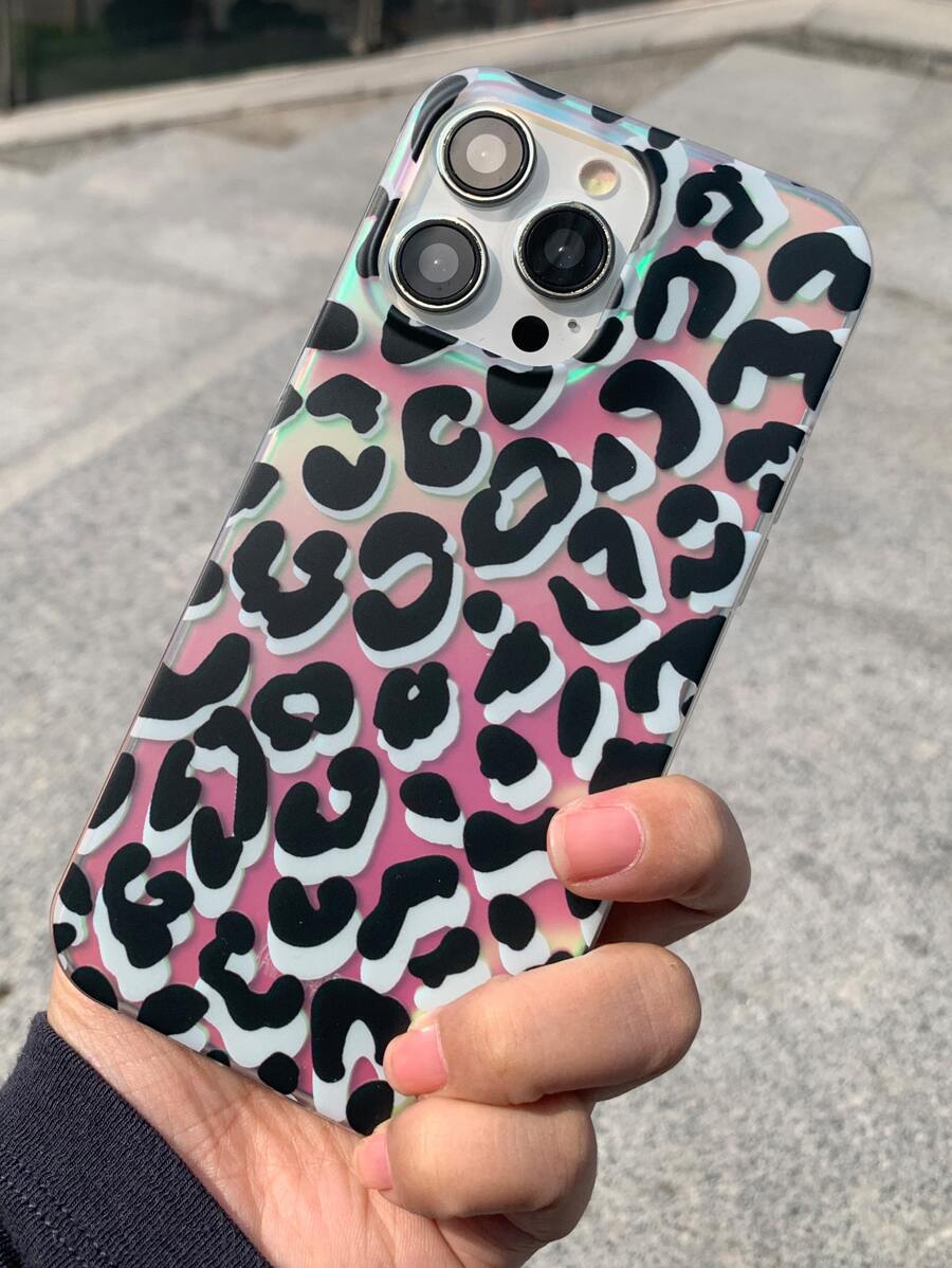 Etui na telefon w panterkę - Wielokolorowe - Zobacz 1