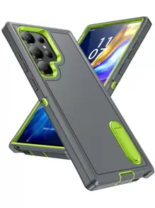 Iphone 16 Anti-Fall Phone Case With Invisible Holder - Grey - View 1