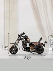QYeah 摩托車形狀藝術擺件 - 銅色 - 查看 8
