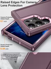 防震军规级基础款，兼容 16，防摔手机壳，带隐形支架，防水防震防刮，生日礼物 - 淺灰紫 - 查看 4