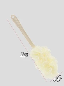 1pc Foaming Ball Brush - Beige - View 3