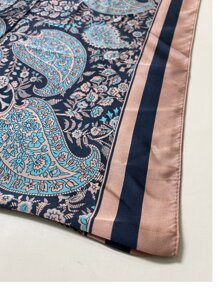 Paisley Print Scarf - Multicolor - View 4