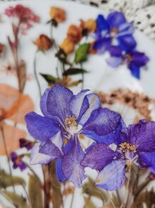 20入組花朵圖案貼紙 - 彩色 - 查看 4