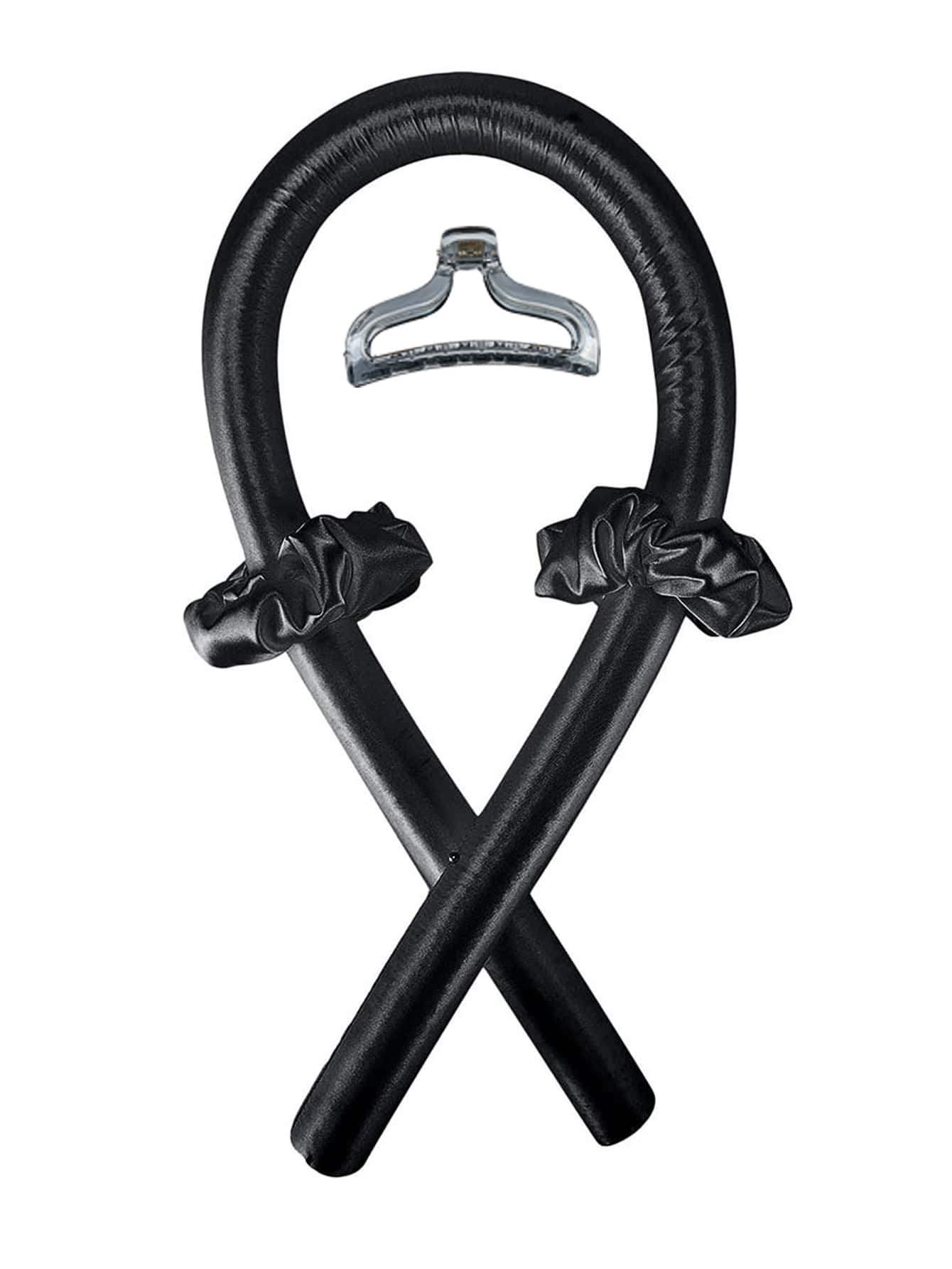 4入組女士素色休閒髮飾套裝