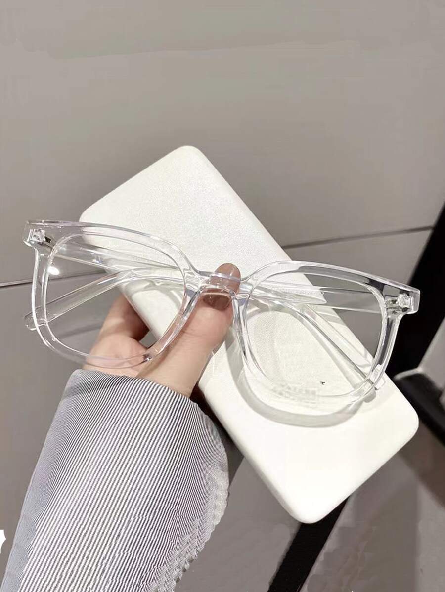 透明镜框眼镜 透明眼镜配件 女士眼镜配件 - 明亮 - 查看 1