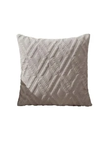 1入組套幾何提花靠墊套家居布藝裝飾抱枕套 - 淺灰色 - 查看 4