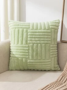 Vỏ Đệm Màu Xanh Lá Cây, Vải Trang Trí Vỏ Gối Cho Gia Đình - Màu xanh chanh - Xem 2