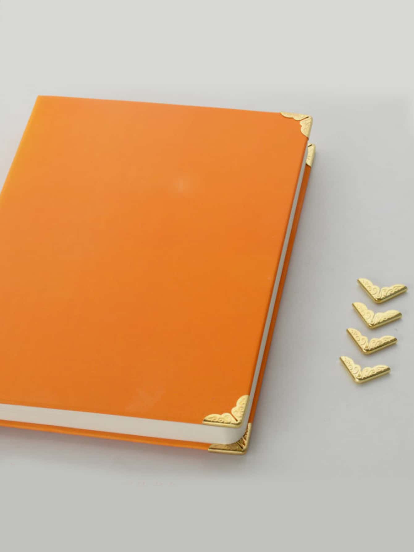 50pcs Metallic Book Corner Cover Back To School,School Supplies