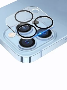 Protector de lentes para teléfono transparente - transparente - Ver 1