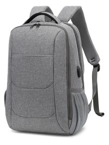 coolbell Men Minimalist Travel Backpack - Grey - View 4