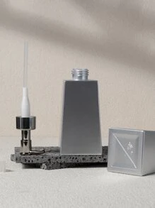 2pcs/set 200ML Plastic Lotion Dispenser, Minimalist Silver Bathroom Soap Dispenser For Bathroom - Silver - View 5