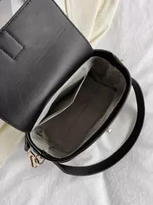 Saco Balde De Trava De Torção Gráfica De Letras De Polca-dots De Luxo Silencioso, Para Mulheres, Novatos E Trabalhadores De Colarinho Branco, Para Senhora, Para Feminino, Para Presentes De Professores Com Decoração De Metal Para comutação/trabalho/escritório, Para Festas/férias/férias
