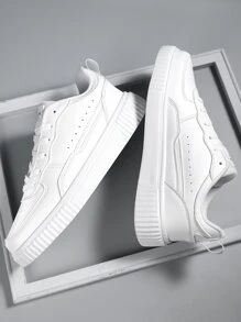 男士运动鞋，男士休闲鞋，时尚个性街头学生帅气鞋，系带男鞋，男士滑板鞋