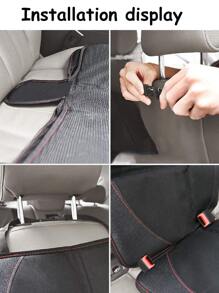 1 chiếc đệm ghế trước ô tô chắc chắn - màu đen - Xem 5