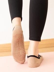 Sports Outdoor 3pcs Anti-Slip Yoga Socks - Multicolor - View 2