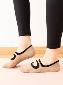 Sports Outdoor 3pcs Anti-Slip Yoga Socks - Multicolor - View 8