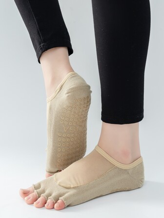 Anti-slip Toeless Yoga Socks