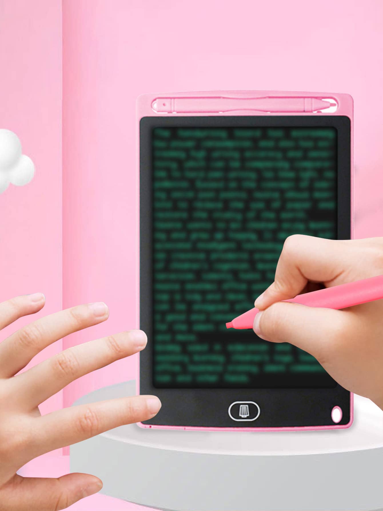 8.5英寸手寫板 - 粉色 - 查看 1