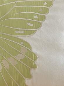 1 Thêu Bướm Đệm Không Chất Độn, Hàng Ngày Trang Trí Ném Gối Cho Gia Đình - Nhiều màu - Xem 4