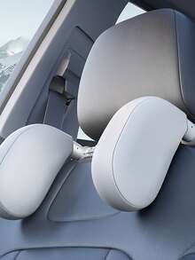 1 pieza Almohada cervical ajustable de coche - Gris - Ver 1