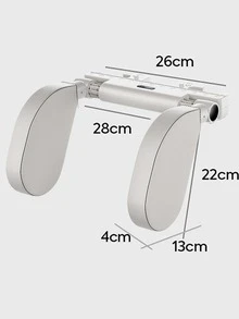 1 pieza Almohada cervical ajustable de coche - Gris - Ver 3