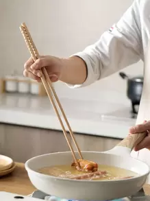 1雙木筷子火鍋筷子
