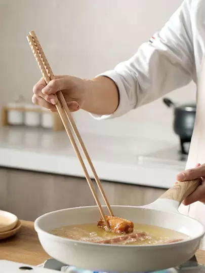 1雙木筷子火鍋筷子