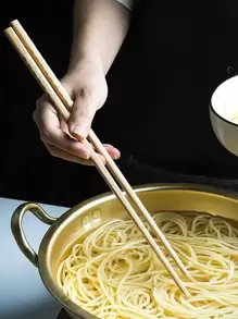 1雙木筷子火鍋筷子