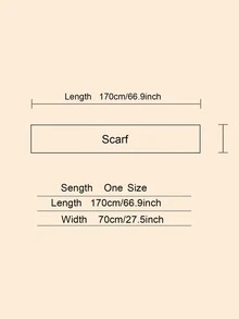 1pc Women's Chiffon Studded Butterfly Scarf, Spring Chiffon Scarf - Pink - View 4