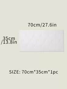 1 miếng dán tường bằng nhựa xốp mềm dày 3D, thiết kế đơn giản, màu trơn, thích hợp cho đầu giường, trang trí phòng & phòng khách, dễ dán, kết hợp tự do, lý tưởng cho việc cải tạo phòng, miếng dán tường chống va đập bằng chất liệu xốp XPE tự dính, trang trí nhà đơn giản & thanh lịch, trang trí nhà theo phong cách hiện đại tối giản, giấy dán tường, giấy dán tường, vật dụng trang trí mùa xuân làm mới ngôi nhà của bạn, nhãn dán trang trí Rama quà tặng sinh nhật tốt nghiệp - trắng - Xem 7