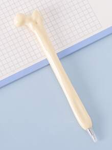 5pcs Bone Design Ballpoint Pen - Black - View 6