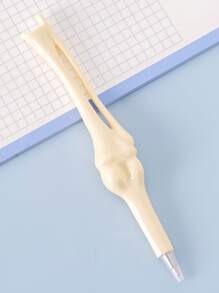 5pcs Bone Design Ballpoint Pen - Black - View 7