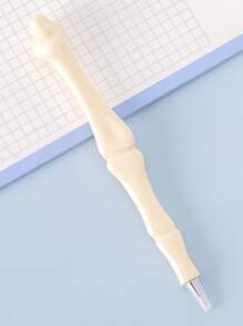 5pcs Bone Design Ballpoint Pen - Black - View 9