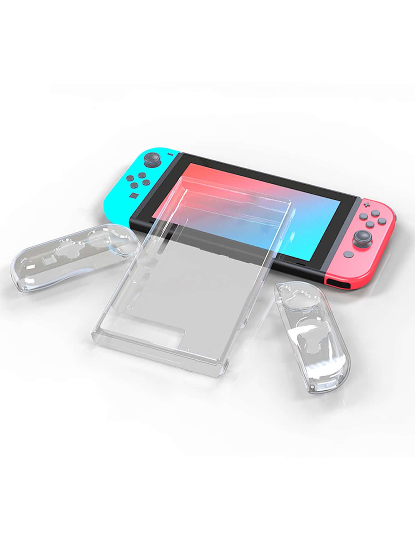 1入組透明殼套適用於Nintendo Switch - 無色 - 查看 1