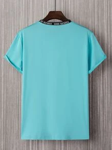 Manfinity LEGND Men Letter Graphic Tee