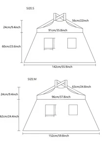 1 Màu Kaki Tạp Dề Tổng Thể, Vải Tối Giản Túi Kép Tạp Dề Nhiều Kích Thước Cho Nhà Bếp - Màu Khaki - Xem 4