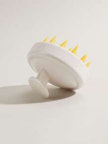 洗髮水按摩刷浴梳，1入組頭皮護理髮刷，帶長而靈活矽膠刷毛，去頭皮屑髮刷/髮梳，適用於所有髮質，男士女士，洗頭用去角質劑，濕/乾頭發上洗髮水