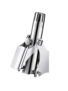Men Stainless Steel Nose Hair Trimmer - Silver - View 3