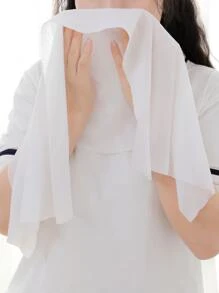 2 Piezas Toalla Facial Desechable - Blanco - Ver 2