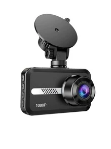 Car Dash Cam Front And Rear FHD1080P Dash Camera With 32G SD Card - Black - View 2