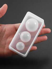 1 个球形设计环氧模具 - 無色 - 查看 3