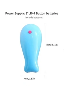 1pc Electronic Laser Pointer Pet Toy - Blue - View 5